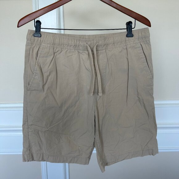 Banana Republic Other - Banana Republic Men's Khaki Elastic Waistband Shorts Medium, 8" inseam